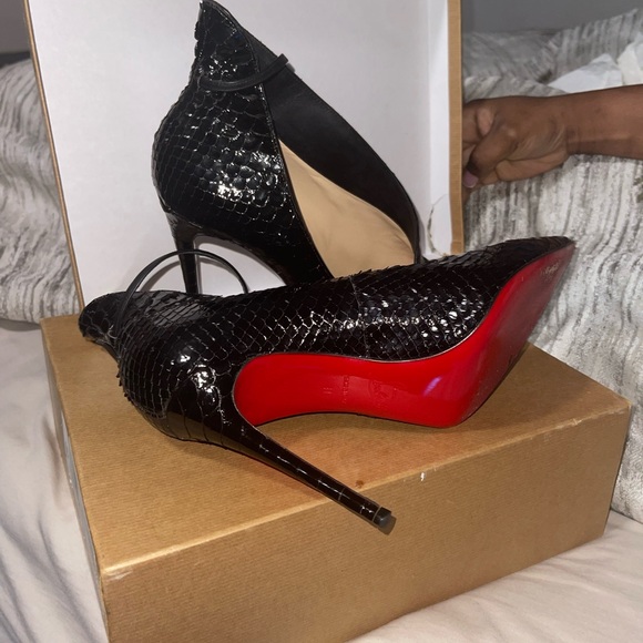 Black Christian louboutin size 41 - Picture 2 of 3